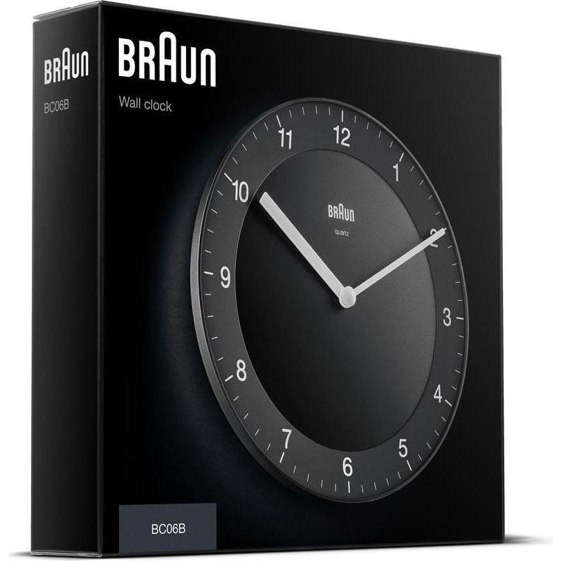 Thumbnail - Braun, Wanduhr, BC 06 B Quarzwanduhr analog (20 cm)