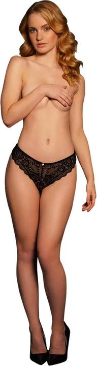 Actual product image Le Désir Claire - Elastic Lace Brief with Golden Details - One Size (One size)