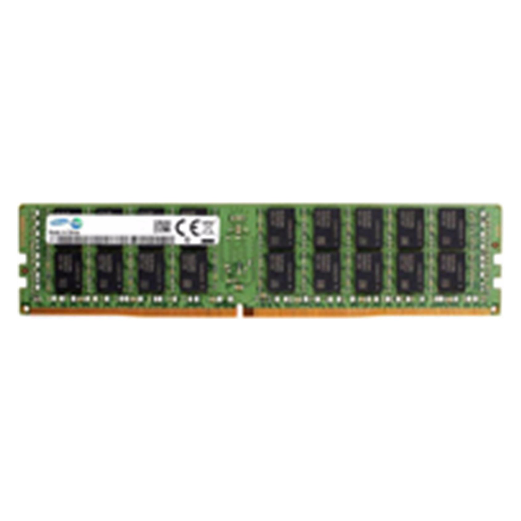 Samsung RDIMM DDR4 2666MHz 32GB (1 x 32GB, 2666 MHz, DDR4-RAM, DIMM), RAM, Grün, Schwarz