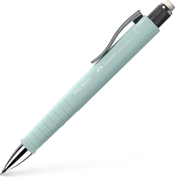 Actual product image Faber-Castell Mechanical pencil Poly Matic 0.7mm caribic blue (0.70 mm, B, 1 x)