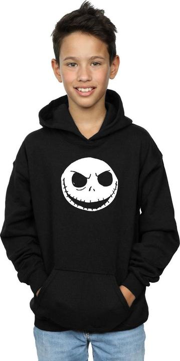 Produktbild Disney Nightmare Before Christmas Jack Skellington Face Kapuzenpullover Jungen (116)