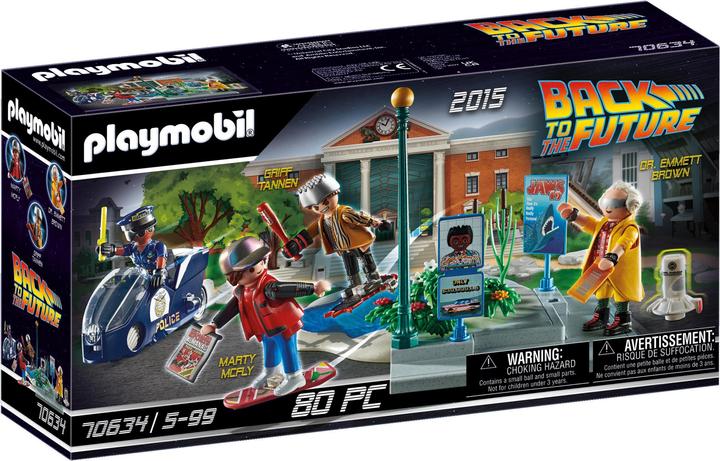 Immagine prodotto Playmobil Ritorno al Futuro Parte II Inseguimento con Hoverboard (70634, Playmobil Ritorno al futuro)
