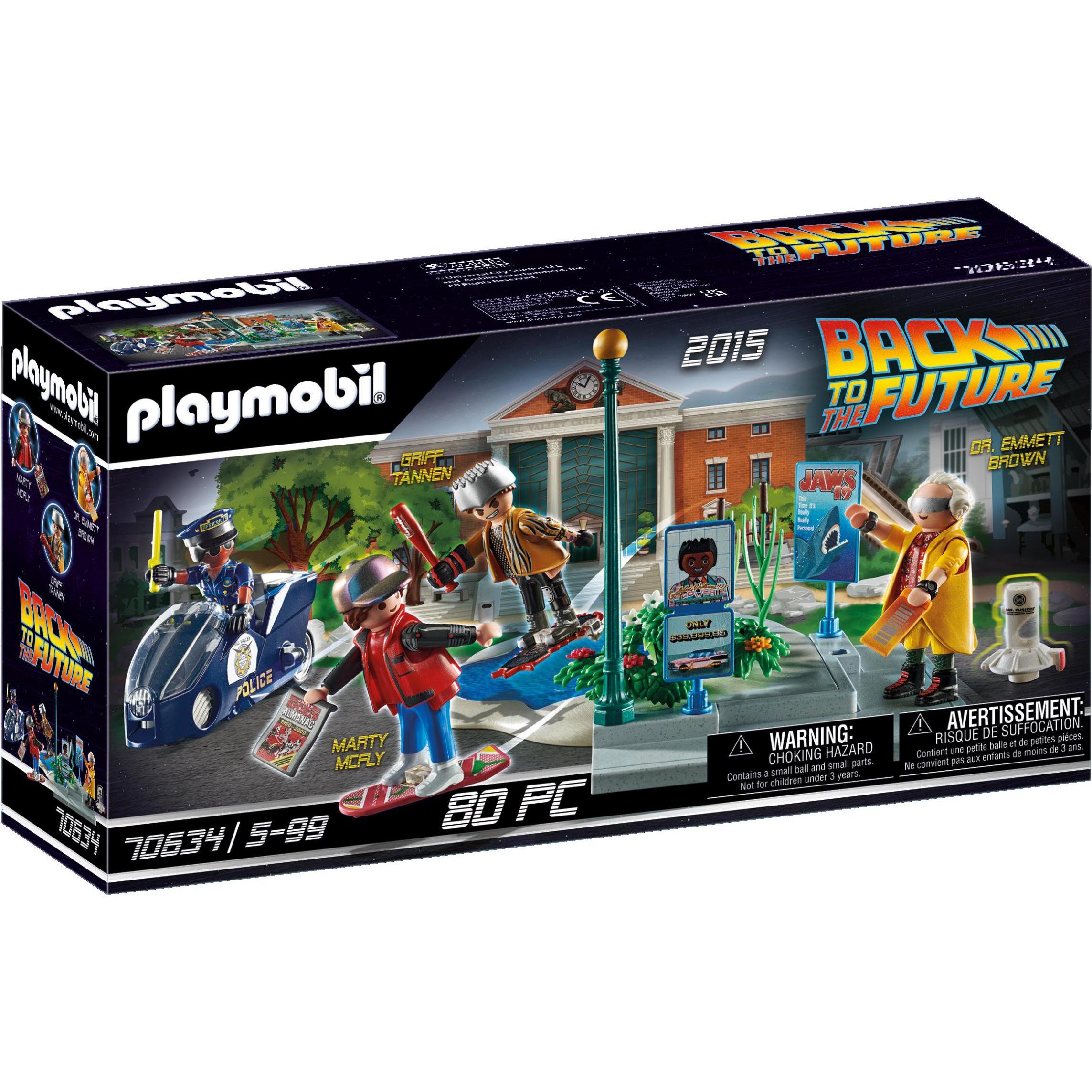 Playmobil Back to the Future Part II Verfolgung mit Hoverboard (70634, Playmobil Back to the Future)