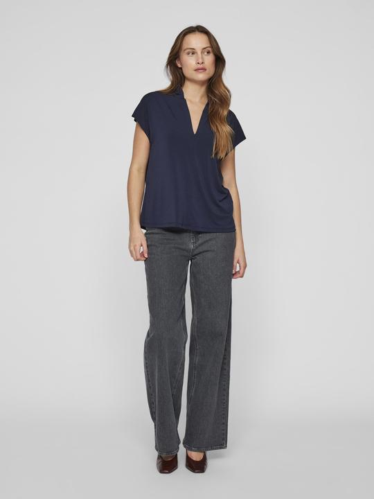 Produktbild Vila V-Ausschnitt Oberteil mit kurzen Ärmeln (XS)