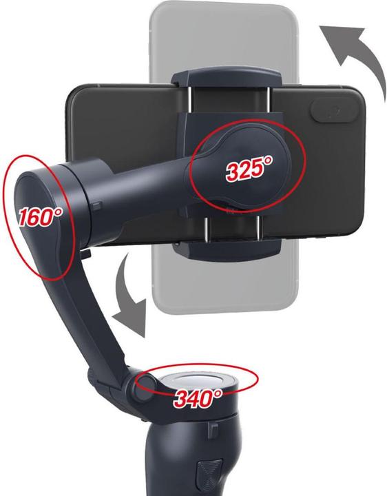 Produktbild Easypix GoXtreme GX2 3-AXIS Gimbal für Smartphone (Smartphone, 0.28 kg)