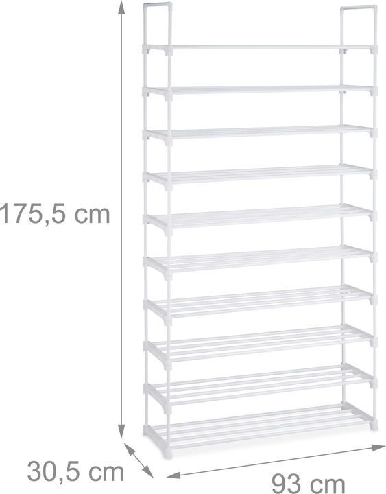 Image du produit Relaxdays Baylee (93 x 30.5 x 175.5 cm)