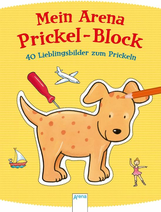Produktbild Mein Prickel-Block. 40 Lieblingsbilder zum Prickeln (Deutsch, Corina Beurenmeister, 2015)