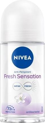 Actual product image NIVEA Fresh Sensation Antiperspirant Roll-On 50ml (Roll-on, 50 ml)