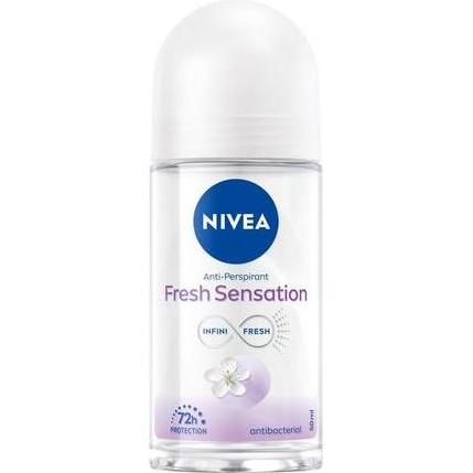 Nivea Bianche Deodorante, Fresh Sensation Antiperspirant Roll-On 50 Ml (Roll-On, 50 Ml)