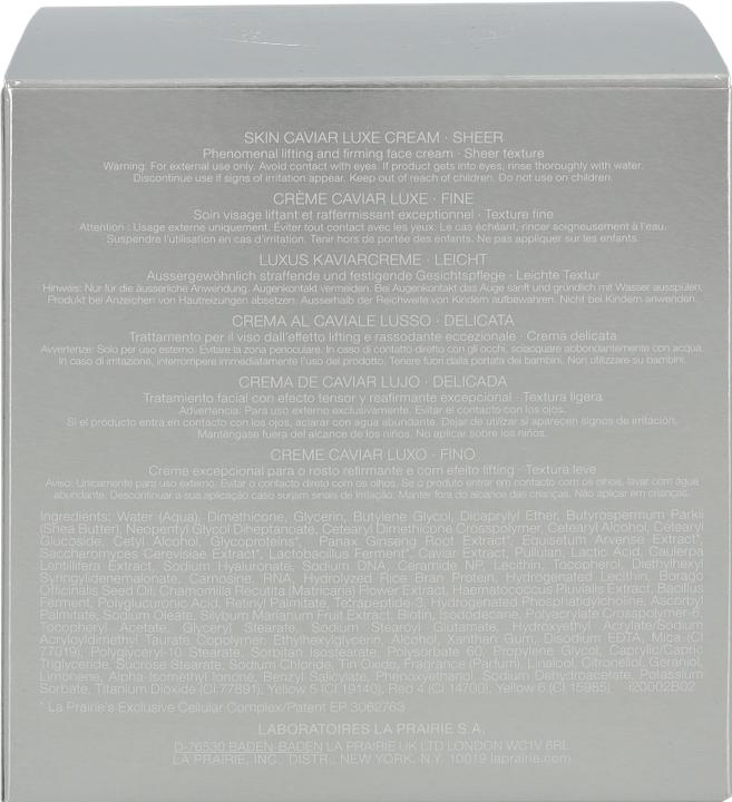 Produktbild La Prairie Luxe Cream Sheer (50 ml)