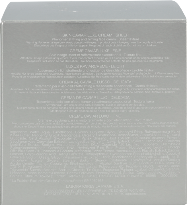 Produktbild La Prairie Luxe Cream Sheer (50 ml)