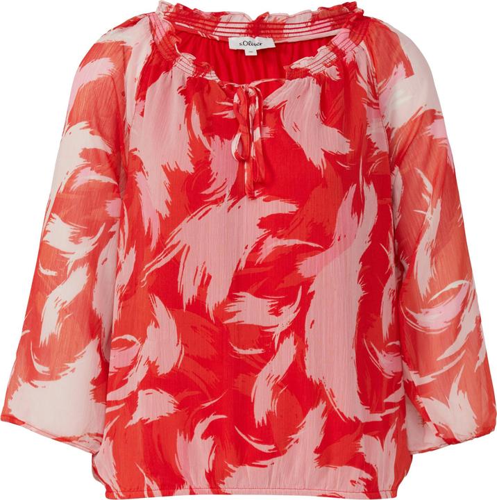 Immagine prodotto s.Oliver Bluse Bluse mit Raff-Details im Relaxed Fit (44)
