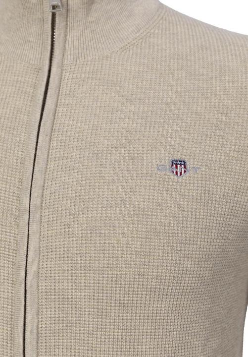 Produktbild GANT Micro Textured Cotton Zip Cardigan (XXL)