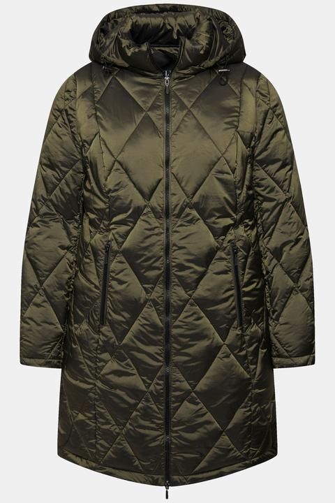 Actual product image Ulla Popken HYPRAR Diamond Quilted Jacket (M)