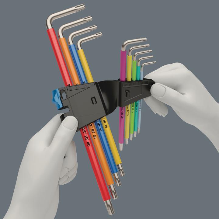 Actual product image Wera 3967/9 TX SXL Multicolour HF Stainless 1