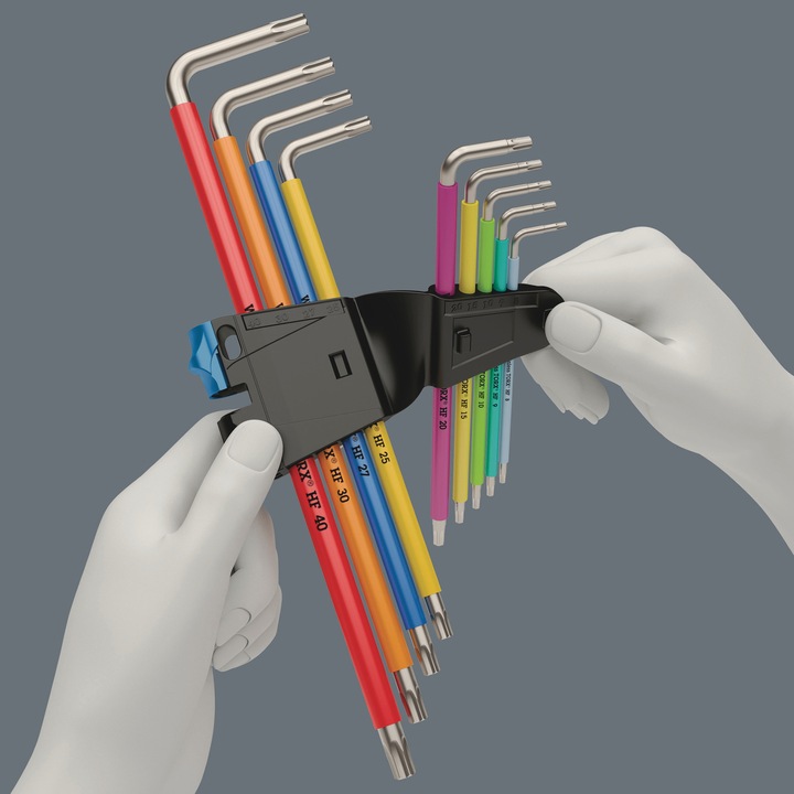 Image du produit Wera 3967/9 TX SXL Multicolour HF Stainless 1