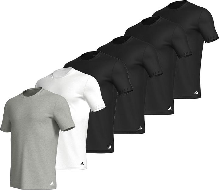 Immagine prodotto adidas Confezione da 6 canottiere / maglietta a maniche corte Active Core Cotton (XL)
