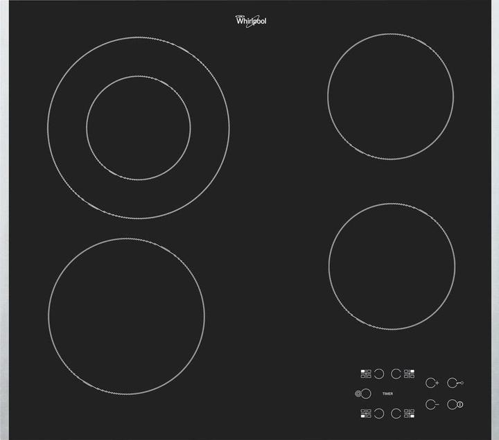 Produktbild Whirlpool AKT 8130 BA Kochfeld Integriert Keramik 4 Zone(n)