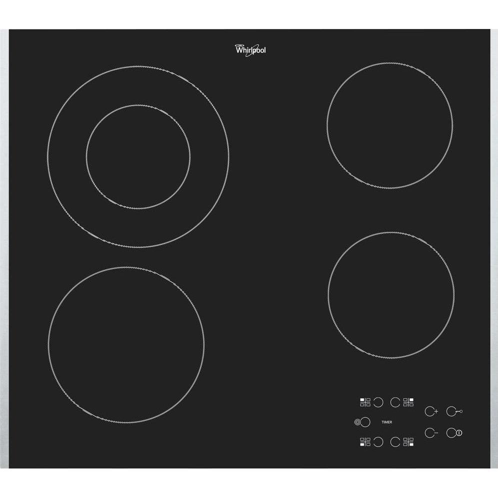 Thumbnail - Whirlpool AKT 8130 BA Kochfeld Integriert Keramik 4 Zone(n), Kochfeld, Schwarz