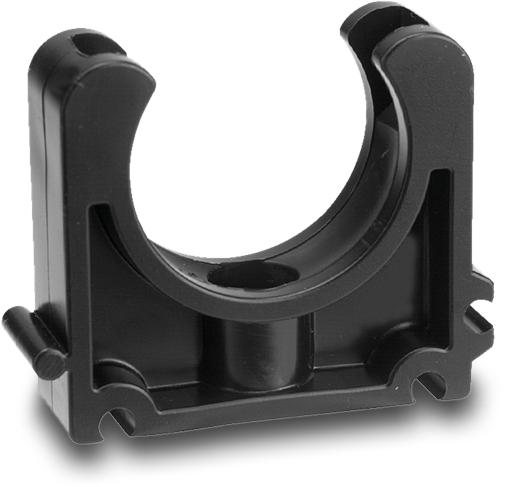 Actual product image VDL Rohrschelle PP 16 mm Schwarz Typ B