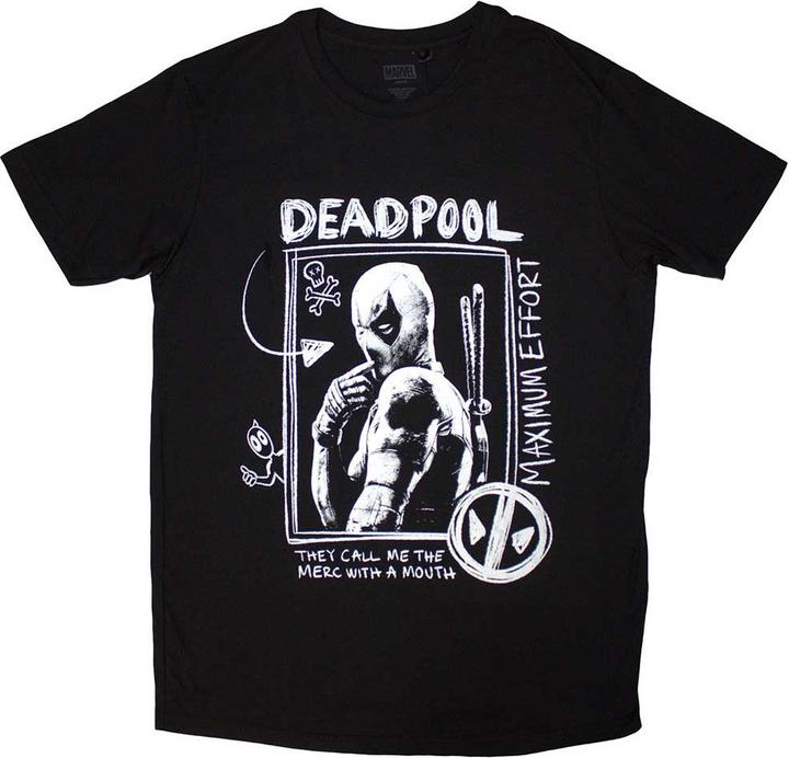 Actual product image Deadpool Merc With A Mouth Max Effort (L)
