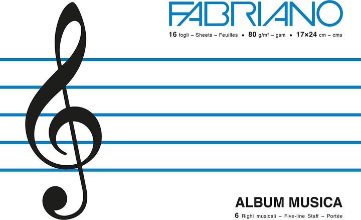 Fabriano Music Book