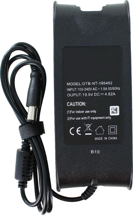 Produktbild AGI 53974 - Notebook - Indoor - 100-240 V - Schwarz - DELL Latitude D830 - 150 mm (90 W)
