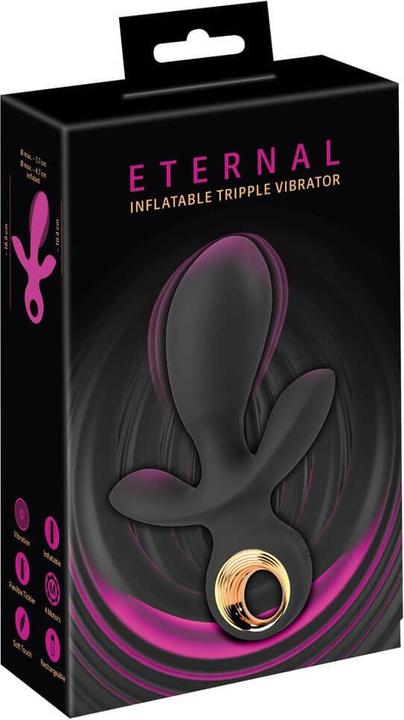 Actual product image Eternal Inflatable Triple Vibrator