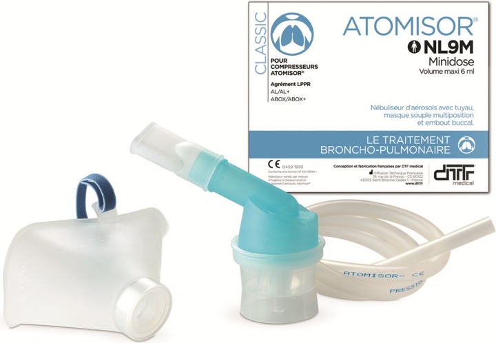 Immagine prodotto DTF Nébuliseur 1-6 ml avec masque et embout buccal