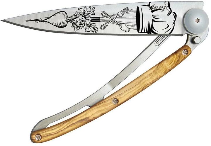 Actual product image Deejo Olive wood Chef (9.50 cm)