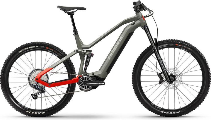 Haibike AllMtn 4 MTB Fully - Gloss Khaki Red