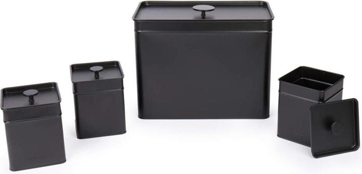 Actual product image Salter BW126141EU7 Kuro 4-Piece Bread Bin & Canister Set (14.20 l)