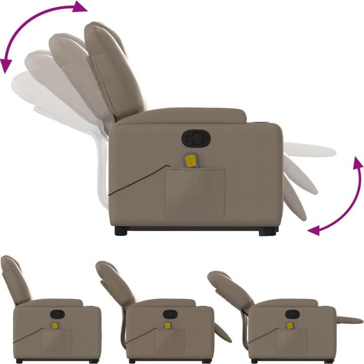 Image du produit vidaXL Massagesessel mit Aufstehhilfe