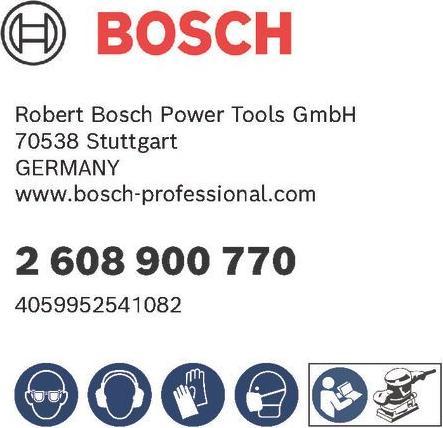 Produktbild Bosch Professional Zubehör EXPERT M480 Schleifnetz für Schwingschleifer, 115 x 230 mm, G 80, 50-tlg. (80)