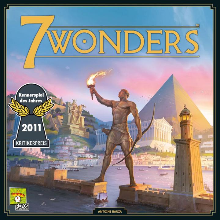 Actual product image Repos Production 7 Wonders (German, 3 - 7 Players)