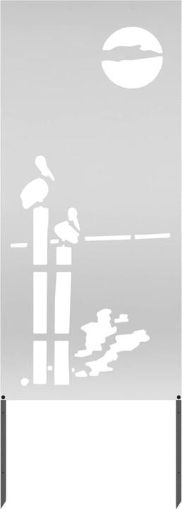 Actual product image vidaXL Gartensichtschutz (50 cm)