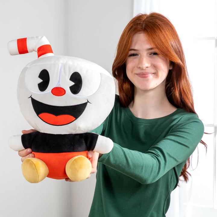 Produktbild Tomy Cuphead Mocchi-Mocchi peluche Mega - Cuphead 35 cm (35 cm)