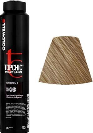 Produktbild Goldwell Topchic 8N@GB Hellblond Gold Beige Dose 250ml (8NGB Light Blonde Gold Beige)