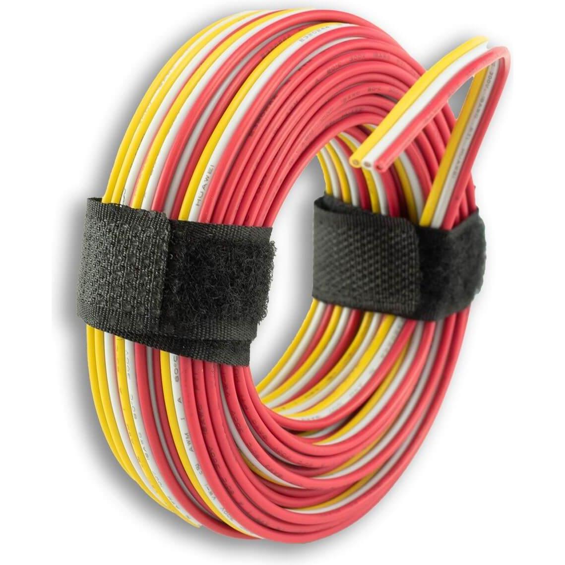 Isoled, Striscia LED, Cavo CCT 25m rotolo 3 poli 0,75mm2 H03VH-H AWG18 (2500 cm)