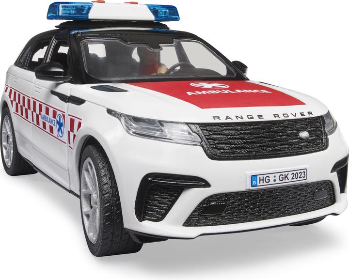Produktbild Bruder Range Rover Velar Notarztfahrzeug mit Fahrer