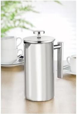 Esmeyer ® kan STRATFORD 20,7x15,5 cm (ØxH) 1l roestvrij staal zilver (1 l)
