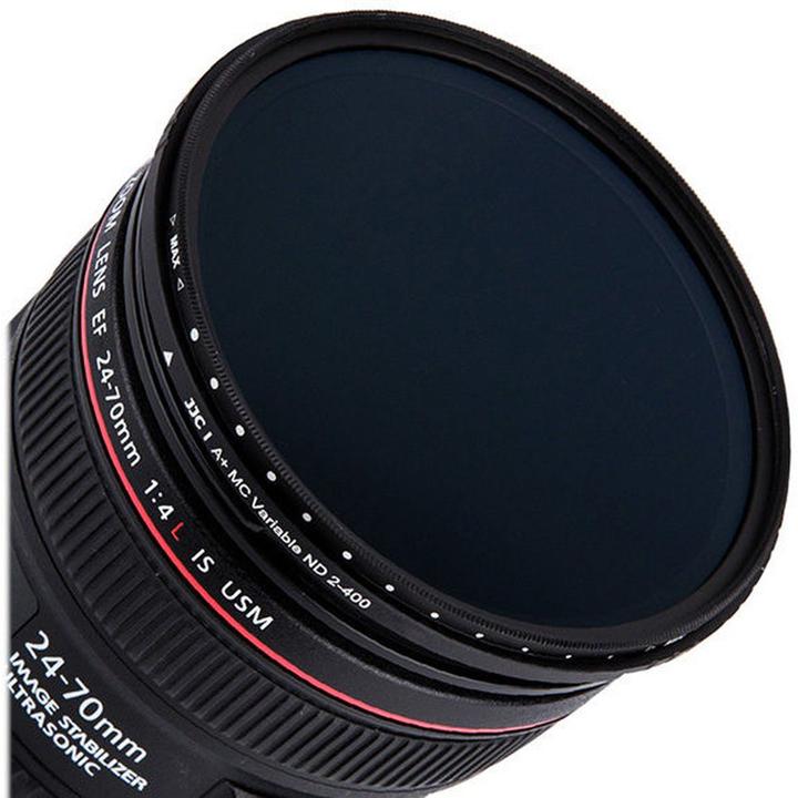 Produktbild JJC F NDV55 Variable ND Filter (ND2 400) (55 mm, ND- / Graufilter)