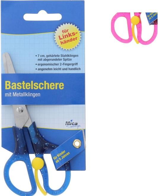 MICA College Kinderschere - abgerundet - für Linkshänder
