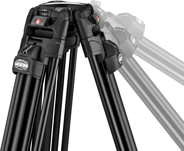 Immagine prodotto Manfrotto 608 e Alu Fast Twin MS (Metallo)