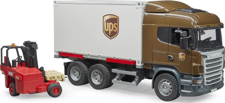 Image du produit Bruder Camions logistiques Scania de la Série R pour UPS
