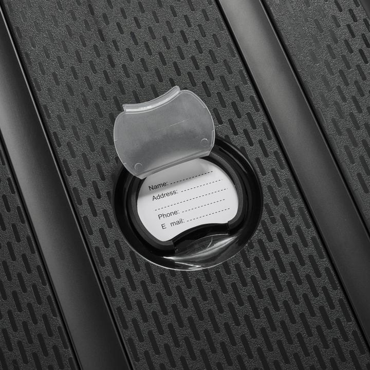 Actual product image Delsey Belmont Plus Slim Cabin Trolley Case - 55 cm - Black (40 l)