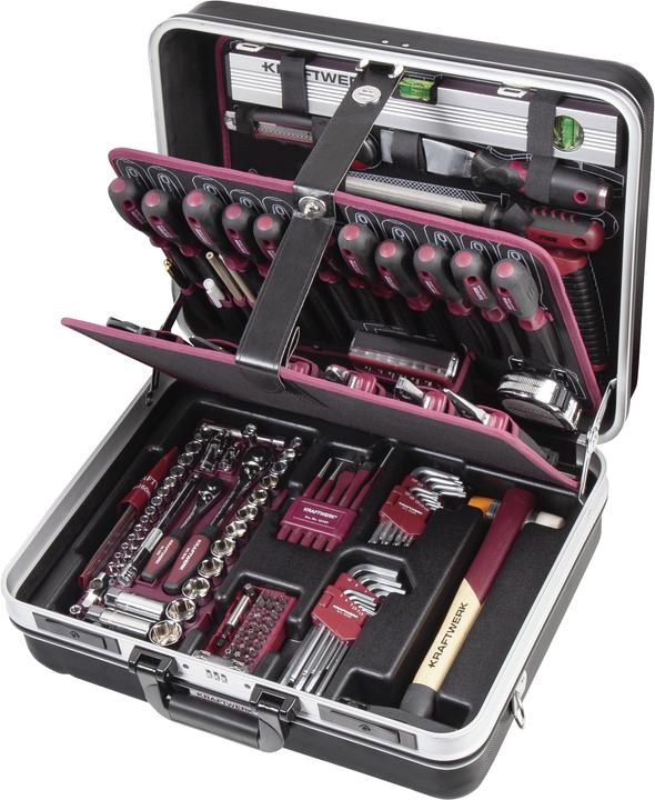 Image du produit Kraftwerk Coffre à outils professionnel (186 pièces)