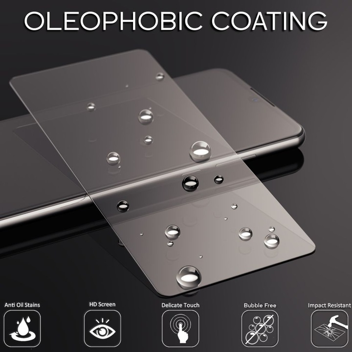 Actual product image Nalia Protective glass (2 Piece, Huawei P40 Lite)