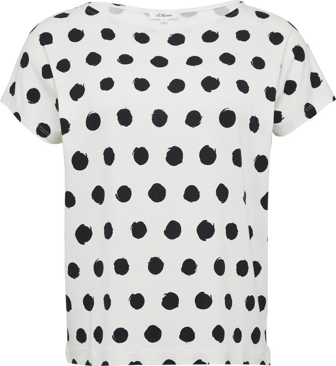 Immagine prodotto S.Oliver T-Shirt Viskosemix-T-Shirt im Relaxed Fit (38)
