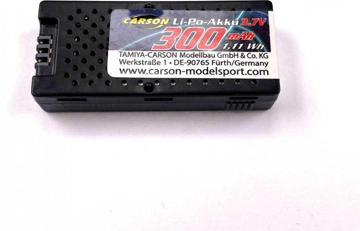Carson 3.7V/300mAh LIPO Single Blade 320 (3.70 V, 300 mAh)